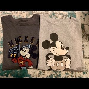 Disney Mickey Mouse T shirts.  Women’s size XL